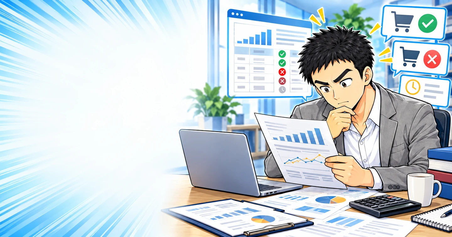 アフィリエイトが承認されない原因と対策の解説イラスト