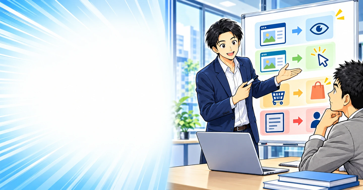 アフィリエイトは広告をクリックされるだけで収入になる?報酬の種類を整理の解説イラスト