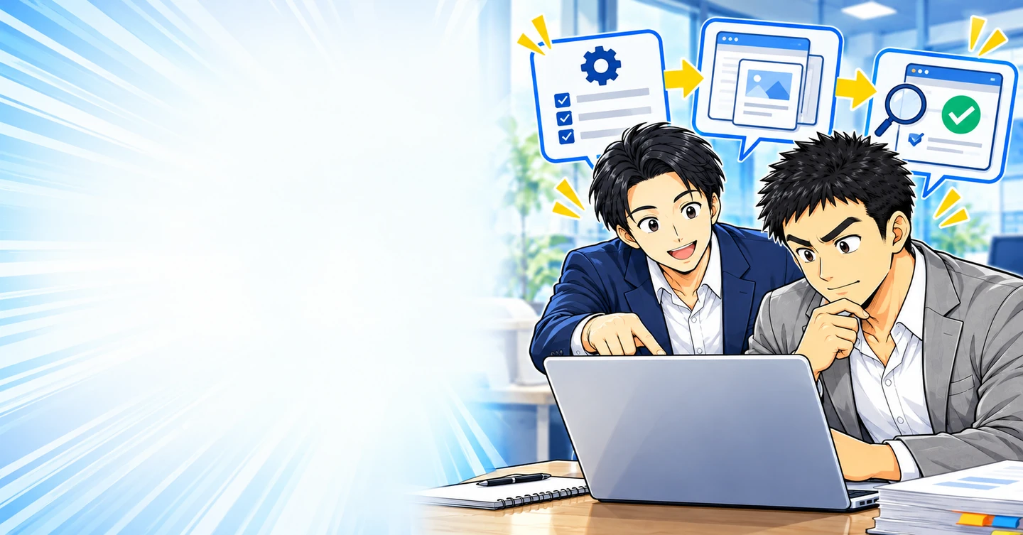 アフィリエイトの相談で専門用語が分からないときの質問の仕方の解説イラスト