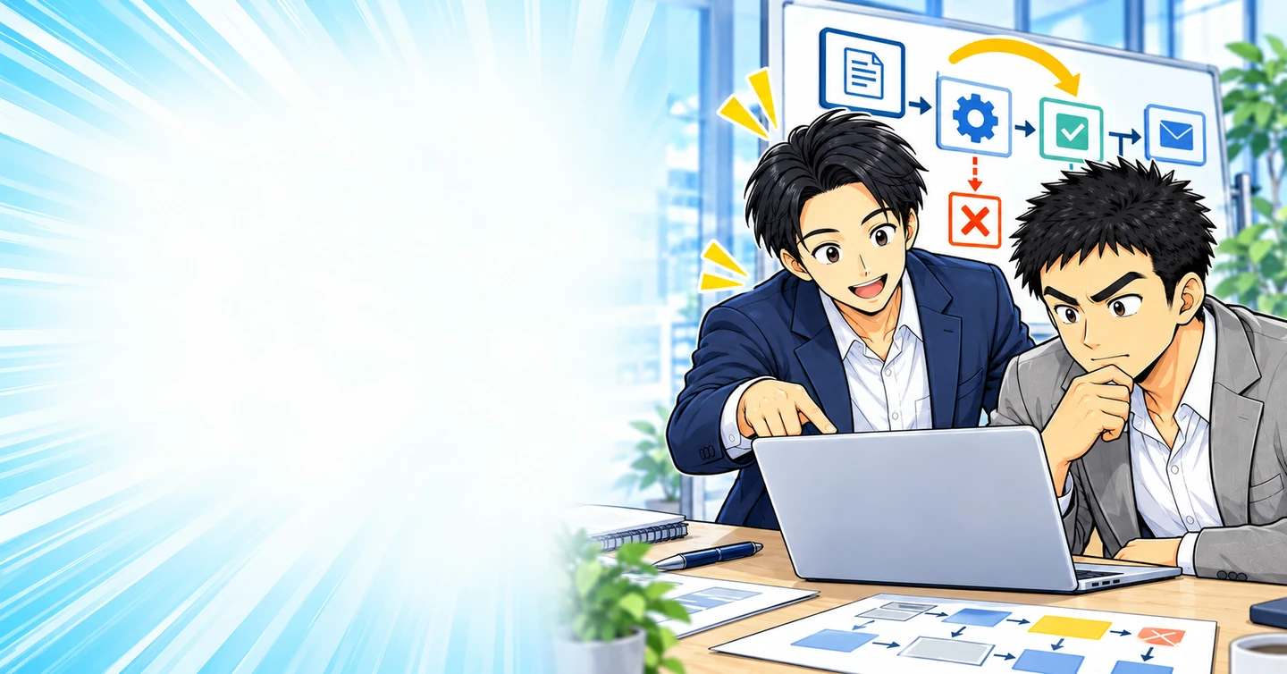 自動化する前に、そもそも売れる仕組みはできていますか?の解説イラスト
