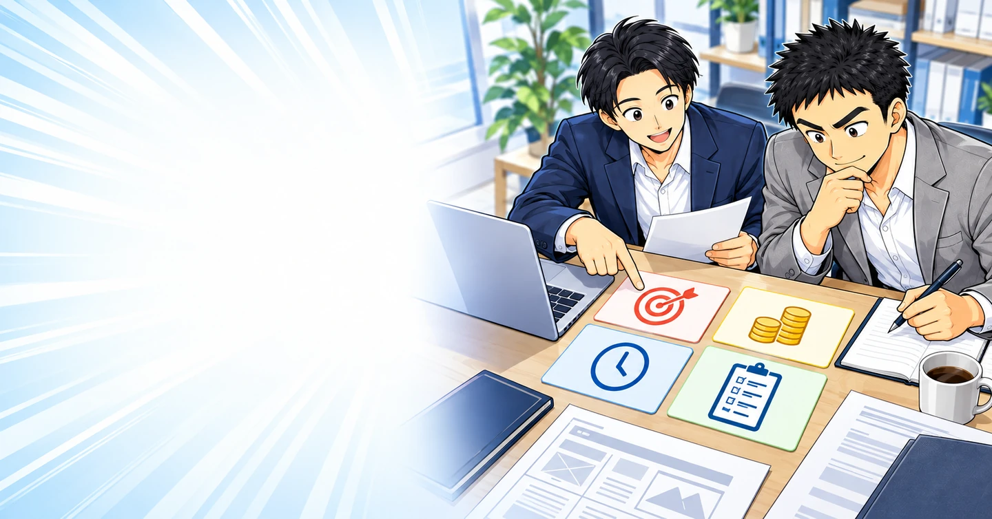 アフィリエイトの相談をする前に何を整理する?初心者向け相談メモの解説イラスト