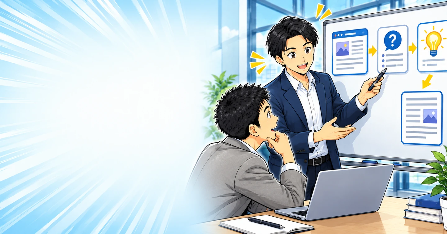 ブログの最初の記事は何を書く？自己紹介だけで終わらせない題材選びの解説イラスト