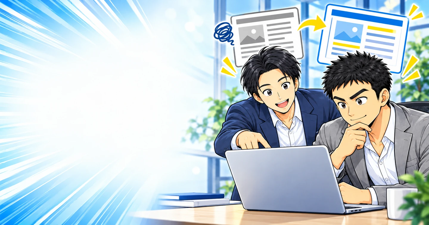 ブログの導入文は何を書く？初めての記事で読者に伝える3つのことの解説イラスト