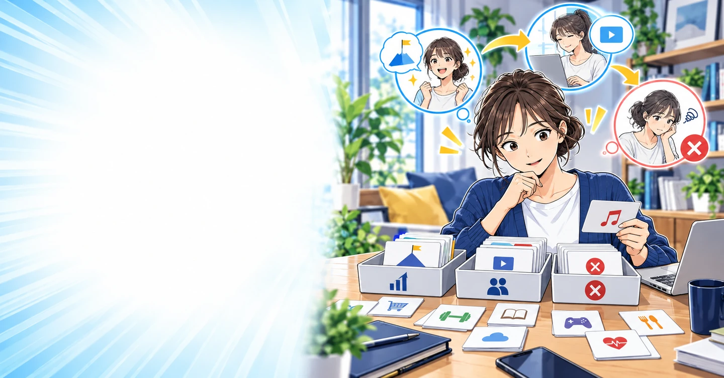 契約したサービスを見直すとき、解約理由まで記録しておきたい理由の解説イラスト