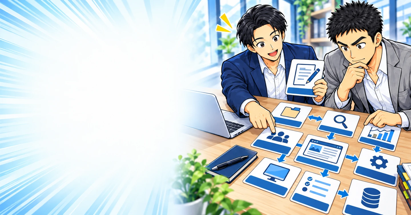 自分が記事を書けなくなったら止まるサイトは、事業ではないの解説イラスト