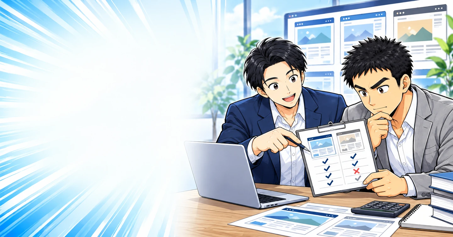 ブログの有料テーマは最初から必要?購入前に確認する機能と条件の解説イラスト