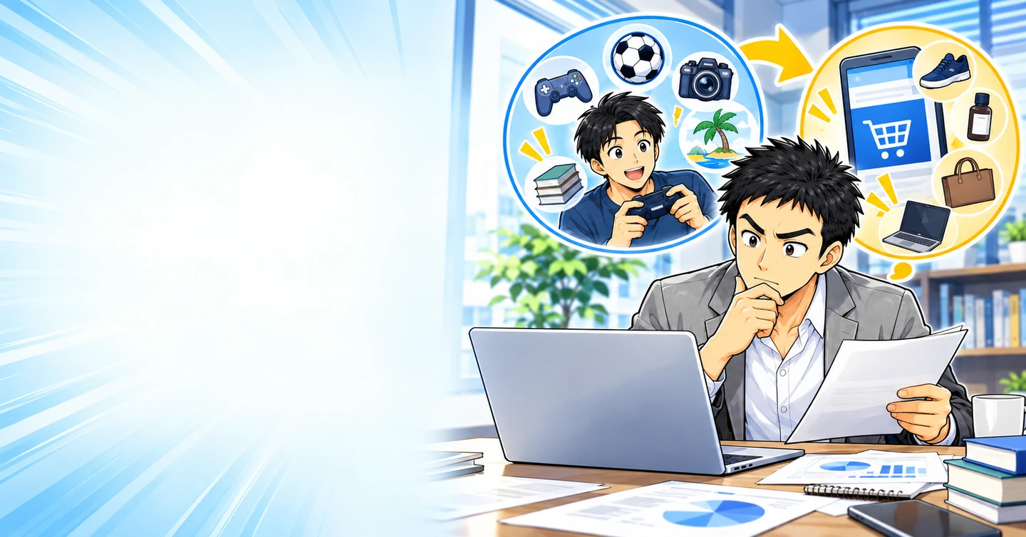 「自分が好きなジャンル」で始めれば続けられる、だけでは稼げないの解説イラスト