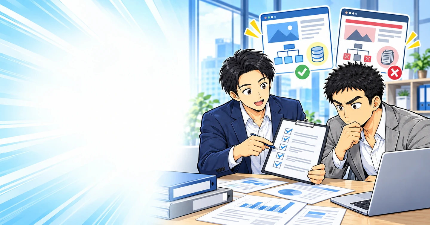 売却できないWEBサイトを、本当に資産と呼べますか?の解説イラスト